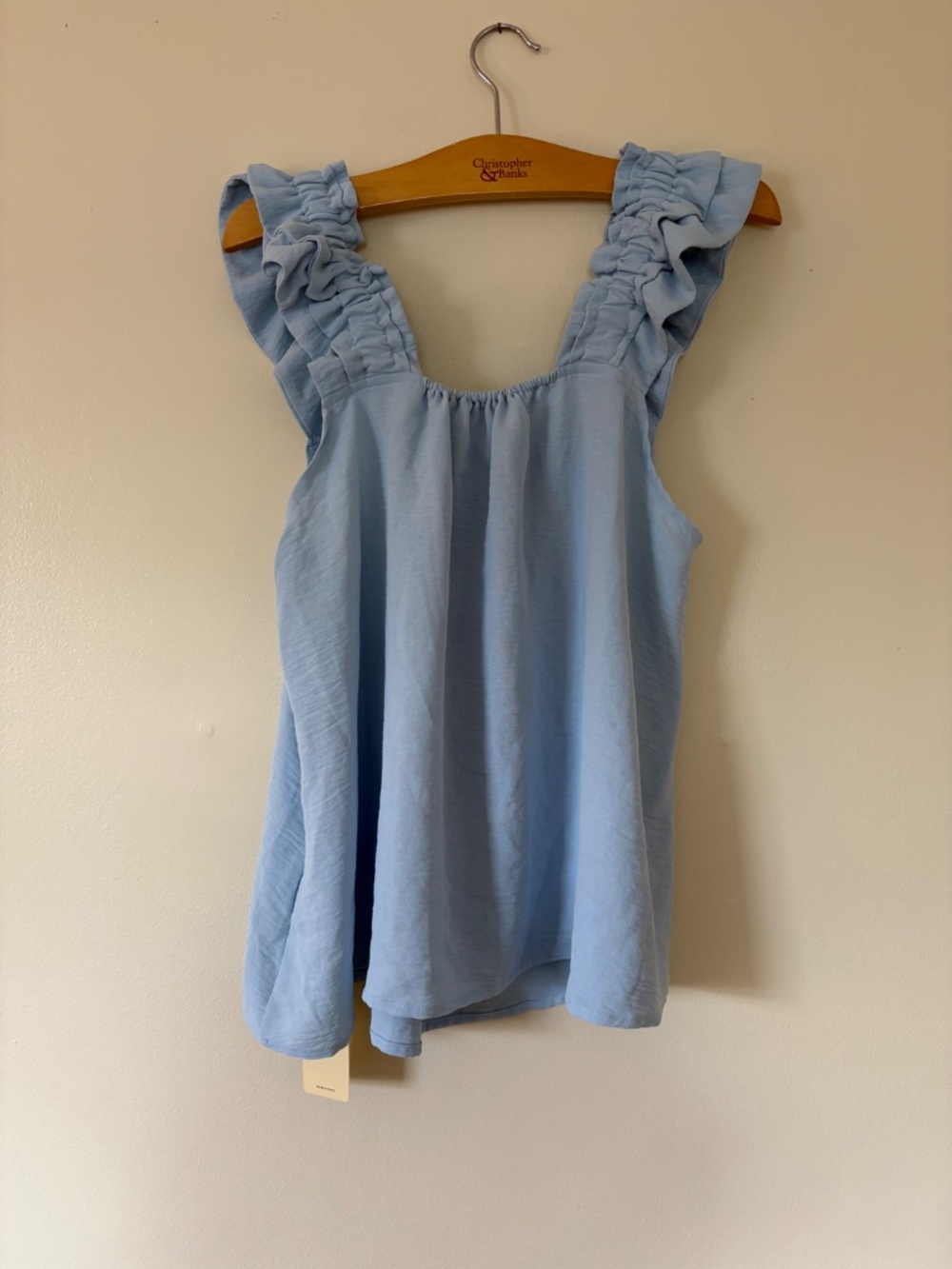 Blue Ruffled Sleep Set - Picture 5 of 7